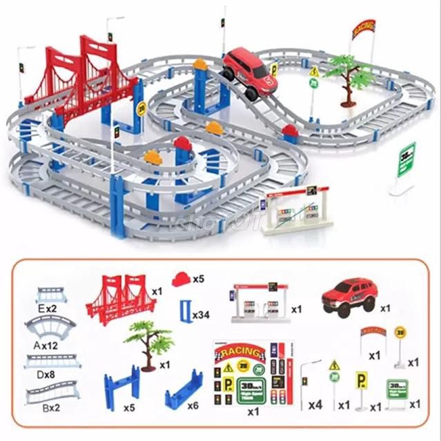Bộ Lắp Ráp Mô Hình Đường Ray. Mua bán Mẹ và bé tại Quận Tân Bình Tp Hồ Chí Minh được đăng bởi ngocthuy1191 hình 1