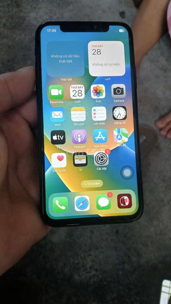 Apple iPhone X 256GB Đen đã dùng. Mua bán Điện thoại tại Quận 12 Tp Hồ Chí Minh được đăng bởi a Tam Grab  hình 1