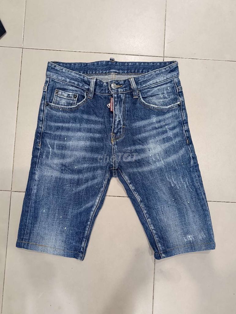 Quần short nam Jean DSQUARED2. Mua bán Quần áo tại Quận 1 Tp Hồ Chí Minh được đăng bởi Đồ Seconhand Vintage hình 1