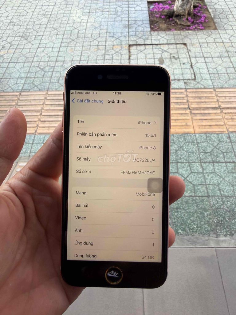 Apple iPhone 8 64GB Vàng Đã qua sử dụng. Mua bán Điện thoại tại Thành phố Bến Tre Bến Tre được đăng bởi Thiện HD SAISON hình 1