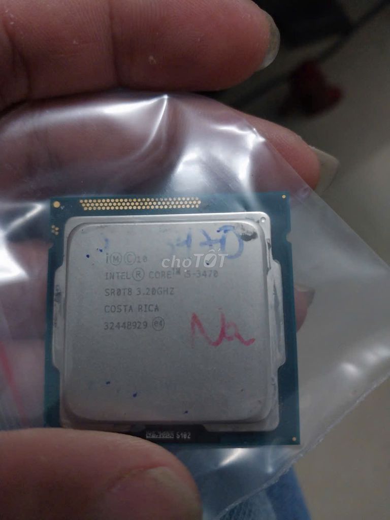 CPU Intel Core i5-3470. Mua bán Linh kiện (RAM, Card...) tại Thị xã Phú Mỹ Bà Rịa - Vũng Tàu được đăng bởi hoàng phước hình 1