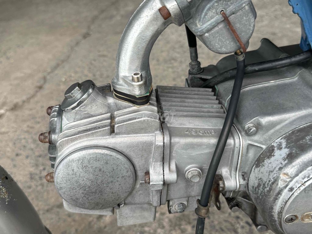 Honda 50cc, màu xanh dương, bạc. Mua bán Xe máy tại Huyện Bình Chánh Tp Hồ Chí Minh được đăng bởi Trung lê xe cổ hình 2