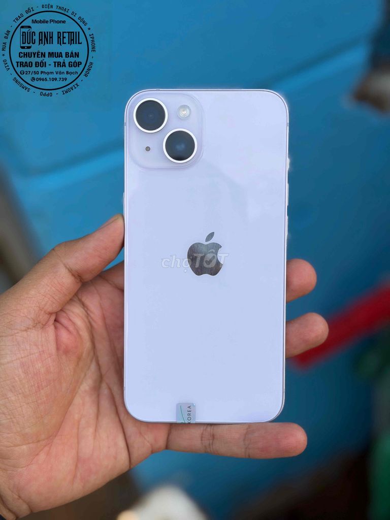 Apple iPhone 14 128GB Tím nhạt. Mua bán Điện thoại tại Thành phố Buôn Ma Thuột Đắk Lắk được đăng bởi Đức Anh Retail hình 1