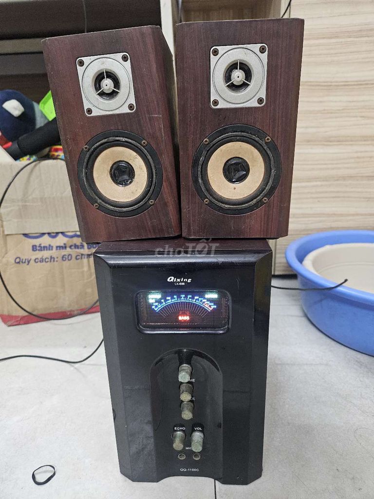 Hệ thống loa Qixing LX-668. Mua bán Tivi, Âm thanh tại Quận Hai Bà Trưng Hà Nội được đăng bởi quy hình 1