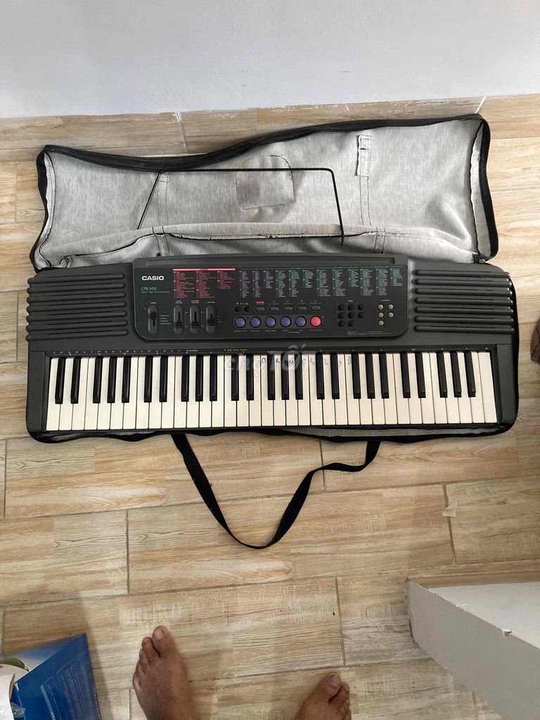 Đàn Organ Casio CTK-500 Xám. Mua bán Nhạc cụ tại Quận Hải Châu Đà Nẵng được đăng bởi Quốc hình 1