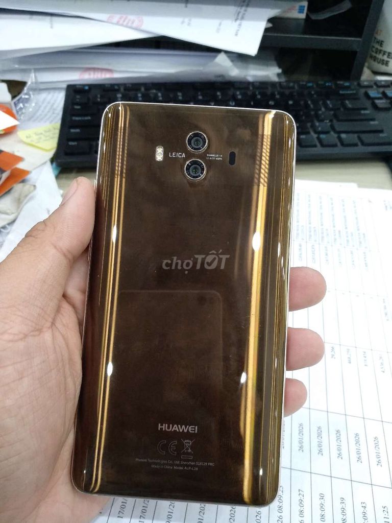 Huawei Mate 10 Vàng đồng Đã sử dụng. Mua bán Điện thoại tại Quận 1 Tp Hồ Chí Minh được đăng bởi Do Thong hình 1
