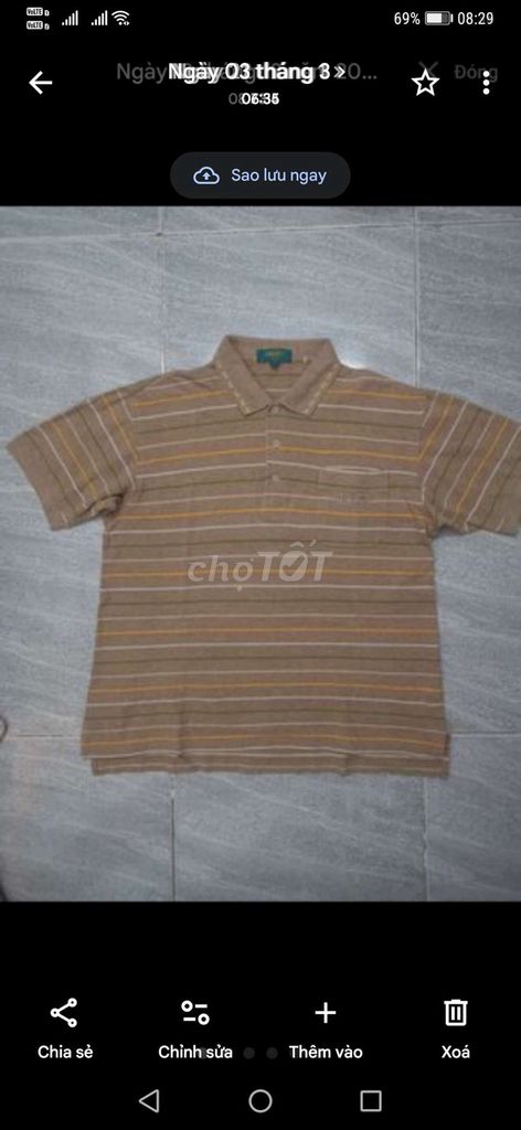 Áo polo Kenzo Golf 03 Vintage form M. Mua bán Quần áo tại Quận Gò Vấp Tp Hồ Chí Minh được đăng bởi LinhVu002Hands hình 1