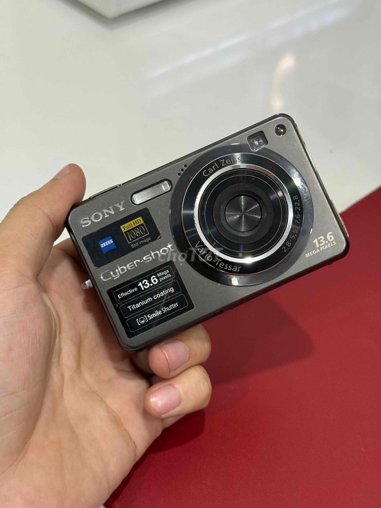 Máy ảnh Sony W150 Xám. Mua bán Máy ảnh, Máy quay tại Quận Hoàng Mai Hà Nội được đăng bởi Phúc Phạm hình 1
