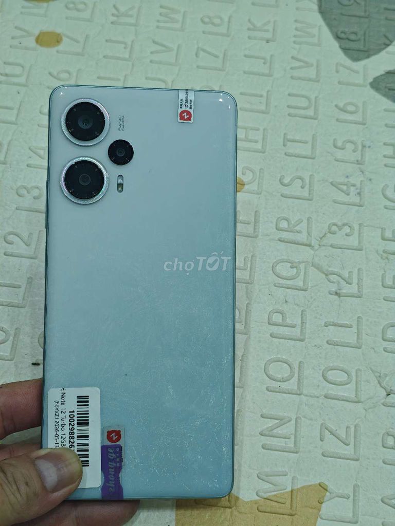 Xiaomi Redmi Note12Turbo, bản 12/512. Mua bán Điện thoại tại Quận Hoàng Mai Hà Nội được đăng bởi Nguyennoi hình 1