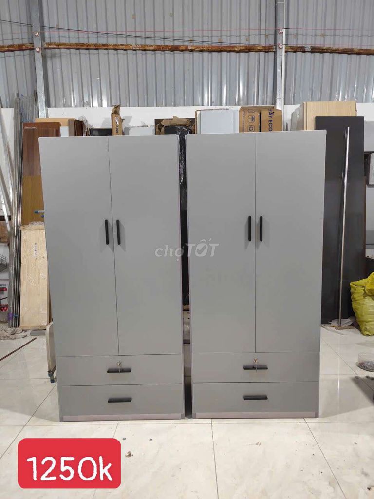 Tủ quần áo nhựa Đài Loan 2 cánh. Mua bán Tủ, kệ gia đình tại Quận 7 Tp Hồ Chí Minh được đăng bởi Nội Thất Giá Xưởng hình 1