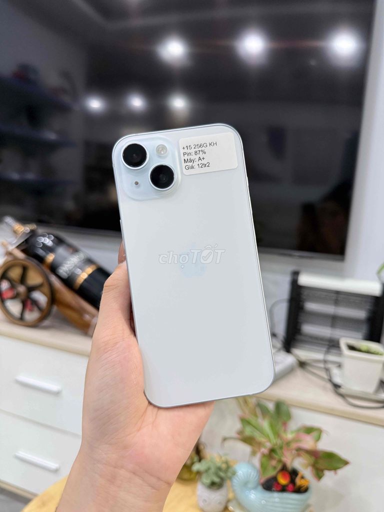 Apple iPhone 15 128GB Xanh dương Đẹp 99%. Mua bán Điện thoại tại Huyện Hóc Môn Tp Hồ Chí Minh được đăng bởi Luân Hoài hình 1