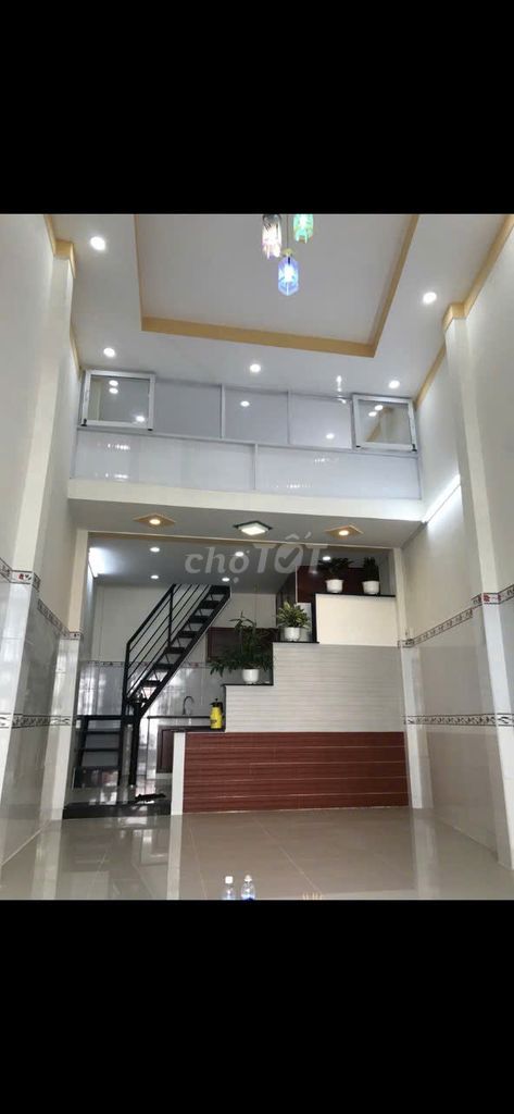 NHÀ ĐẸP 1 TRỆT 1 LỬNG NGAY GIGAMALL, 2PN , GIÁ 7TR