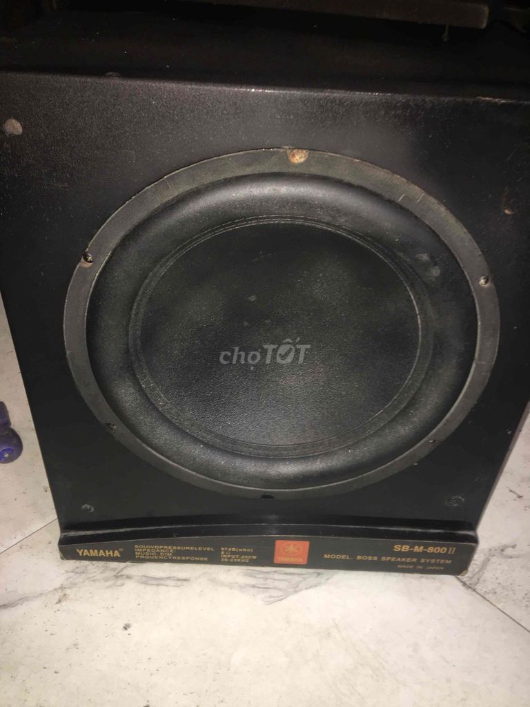Loa siêu trầm Yamaha SB-M-800 II Japan bas 30. Mua bán Tivi, Âm thanh tại Huyện An Dương Hải Phòng được đăng bởi Khuyen Pham hình 1