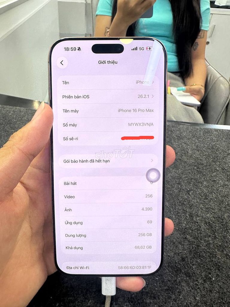 Bán gấp 16 Promax 256GB Sa Mạc VNA 91% Zin Áp. Mua bán Điện thoại tại Quận 1 Tp Hồ Chí Minh được đăng bởi Bùi Minh Trí hình 1
