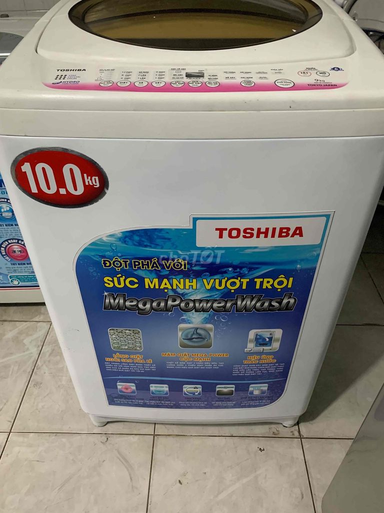 Máy giặt Toshiba 10kg bao lắp đặt bh3 tháng