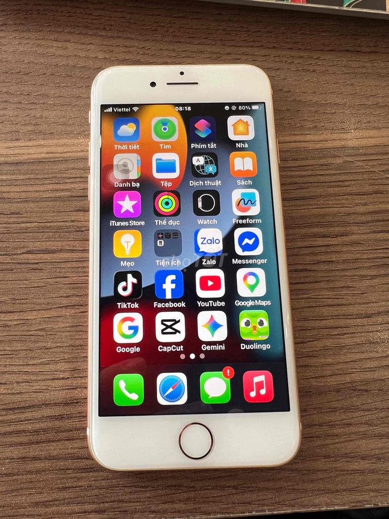 Apple iPhone 8 64GB Vàng hồng 100%. Mua bán Điện thoại tại Quận 5 Tp Hồ Chí Minh được đăng bởi Cô Trang SG hình 1