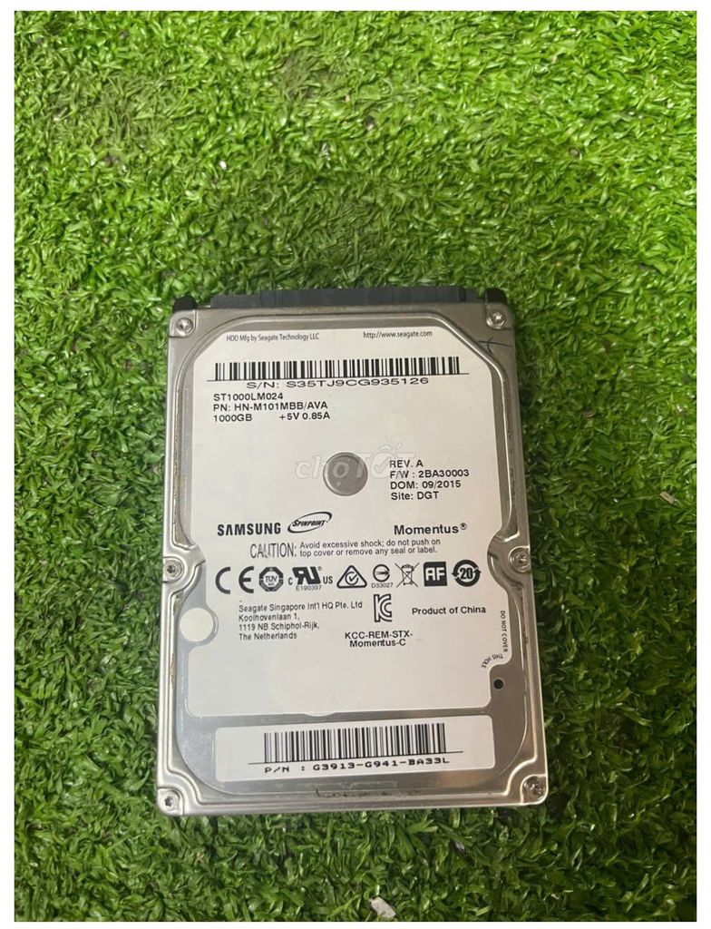 Ổ cứng HDD Samsung Momentus 1000GB HƯ. Mua bán Linh kiện (RAM, Card...) tại Thành phố Thủ Đức Tp Hồ Chí Minh được đăng bởi Cũ Giá Rẻ hình 1