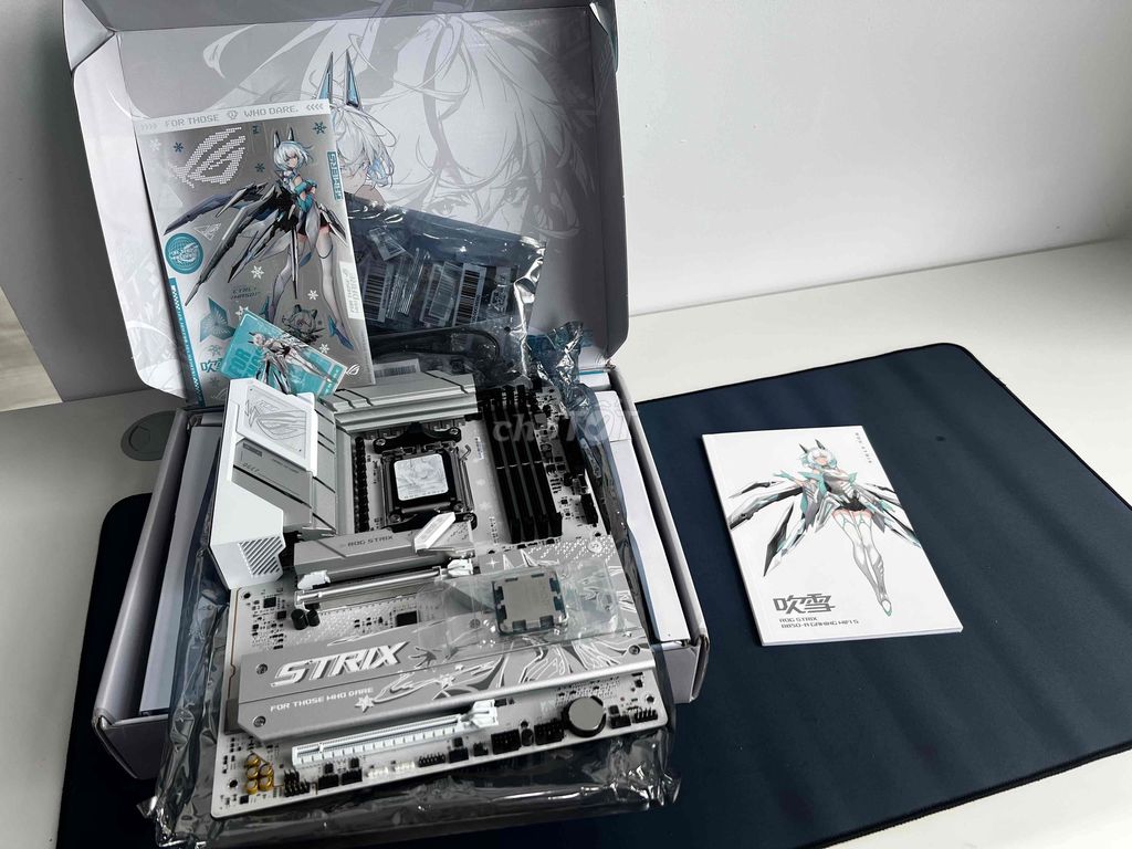 ROG STRIX B850-A Ryzen 7 7800X3D RTX 5080 Trắng. Mua bán Linh kiện (RAM, Card...) tại Thành phố Thủ Đức Tp Hồ Chí Minh được đăng bởi Nguyễn Hoàng Phong hình 1