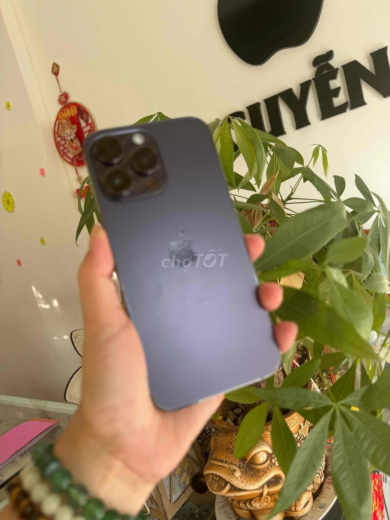 Apple iPhone 14 Pro Max 128GB Tím. Mua bán Điện thoại tại Huyện Long Điền Bà Rịa - Vũng Tàu được đăng bởi Iphone Hiền Nguyễn7979  hình 1