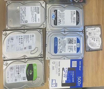 Ổ CỨNG HDD 1TB , SSD 500GB. Mua bán Linh kiện (RAM, Card...) tại Thành phố Biên Hòa Đồng Nai được đăng bởi chi thành