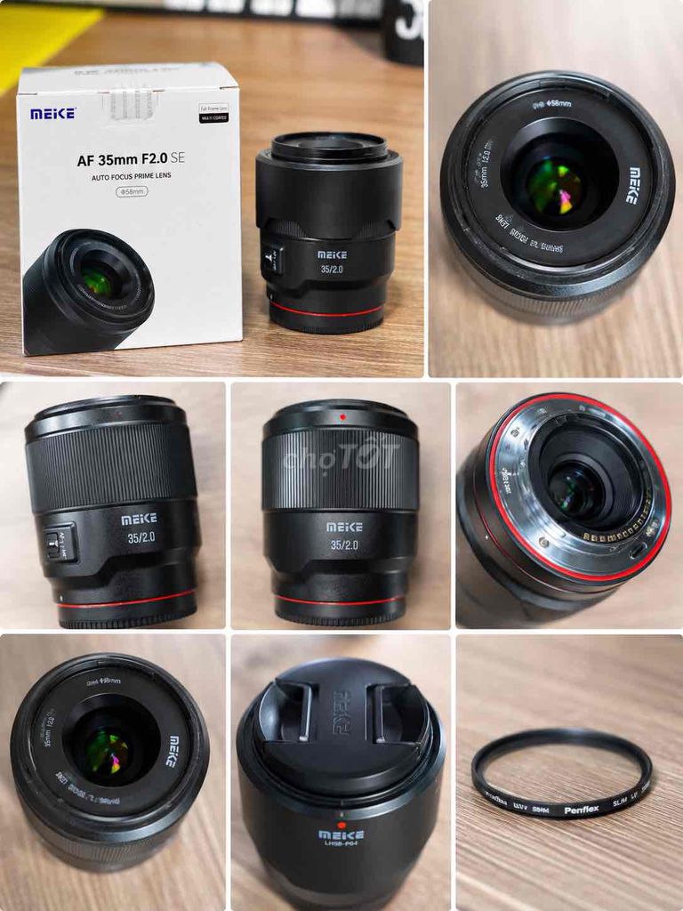 Ống kính Meike AF 35mm F2.0 SE Sony E Đen. Mua bán Máy ảnh, Máy quay tại Quận Gò Vấp Tp Hồ Chí Minh được đăng bởi Phạm Thị Kim Anhh hình 1