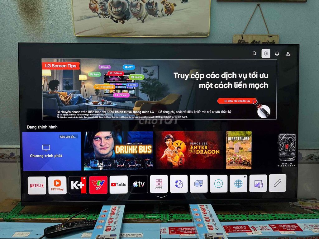 Smart Tivi LG 55inch 4K giọng nói, mẫu 2021. Mua bán Tivi, Âm thanh tại Quận Gò Vấp Tp Hồ Chí Minh được đăng bởi Tivi Store hình 1