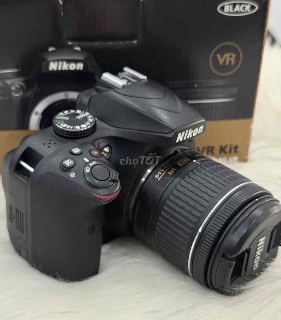 Máy ảnh Nikon D3400 kèm lens 18-55 đẹp fullbox. Mua bán Máy ảnh, Máy quay tại Quận 5 Tp Hồ Chí Minh được đăng bởi Phan Thế Phong  hình 1