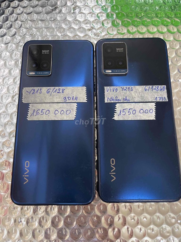 Vivo Y21s Ram6/128GB nguyên zin. Mua bán Điện thoại tại Quận Ninh Kiều Cần Thơ được đăng bởi Cầm Đồ Anh Quý hình 1