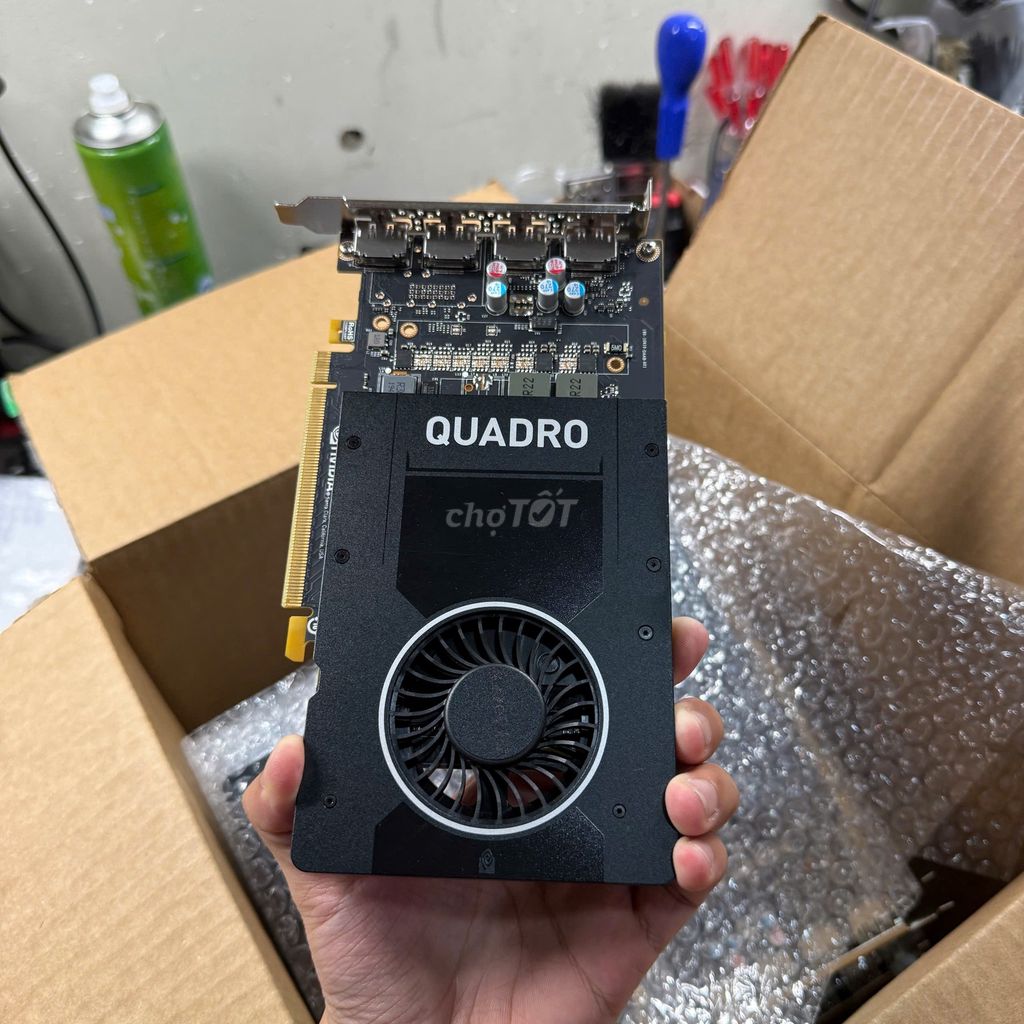 Card đồ họa Nvidia Quadro P2000 5G GDDR5. Mua bán Linh kiện (RAM, Card...) tại Quận 10 Tp Hồ Chí Minh được đăng bởi HOÀNG ANH Shopcom hình 1