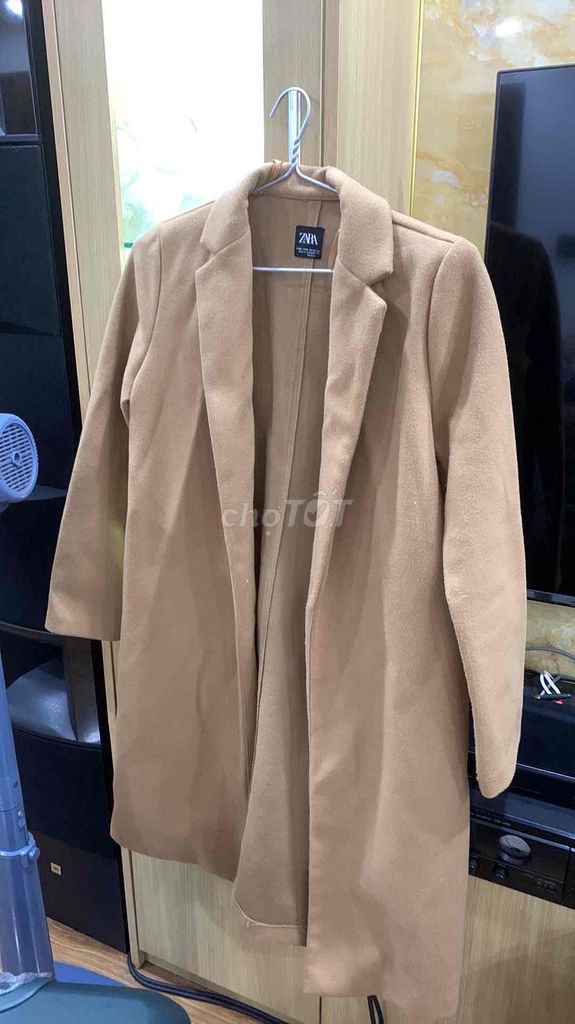 Áo khoác Zara Nữ Vải Nâu. Mua bán Quần áo tại Quận Hai Bà Trưng Hà Nội được đăng bởi nguyễn anh thư hình 1