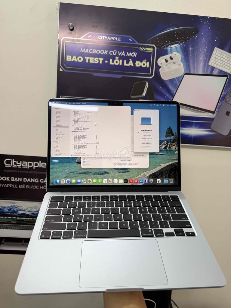 💎 HÀNG LƯỚT ĐỦ BILL: AIR M4 16/256GB CHÍNH HÃNG -. Mua bán Laptop tại Quận Đống Đa Hà Nội được đăng bởi CITYAPPLE hình 1