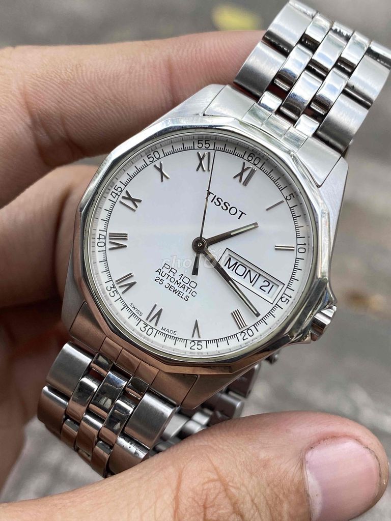 Tissot pr100  Máy automatic ( tự động )