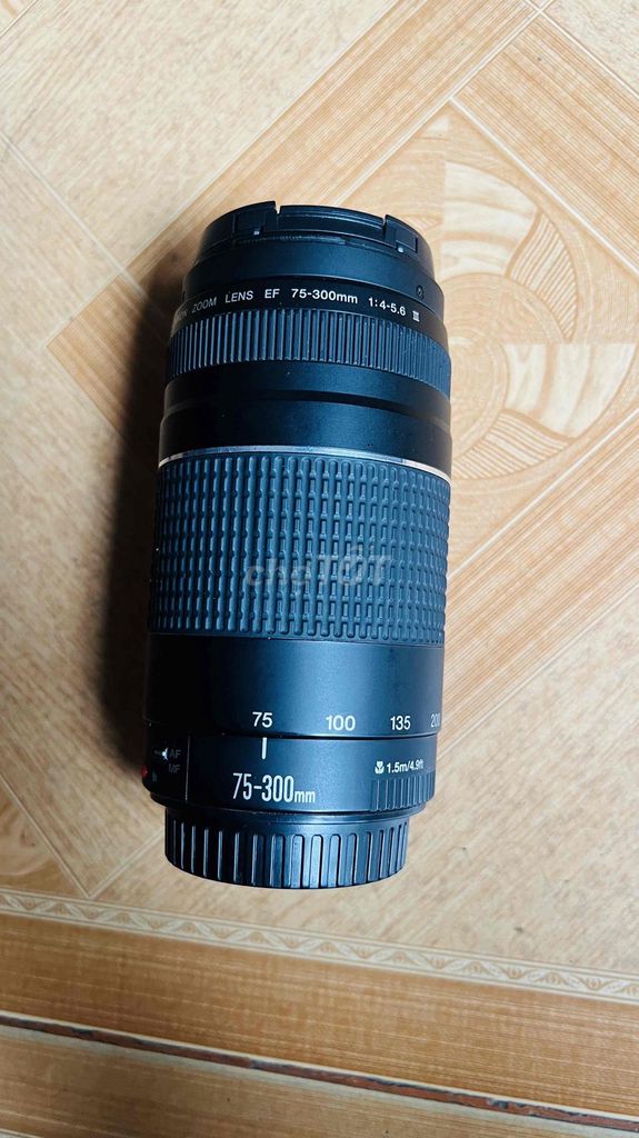 Ống kính Canon EF 75-300mm Đen Đã sử dụng. Mua bán Máy ảnh, Máy quay tại Thành phố Biên Hòa Đồng Nai được đăng bởi Khang Vuong hình 1