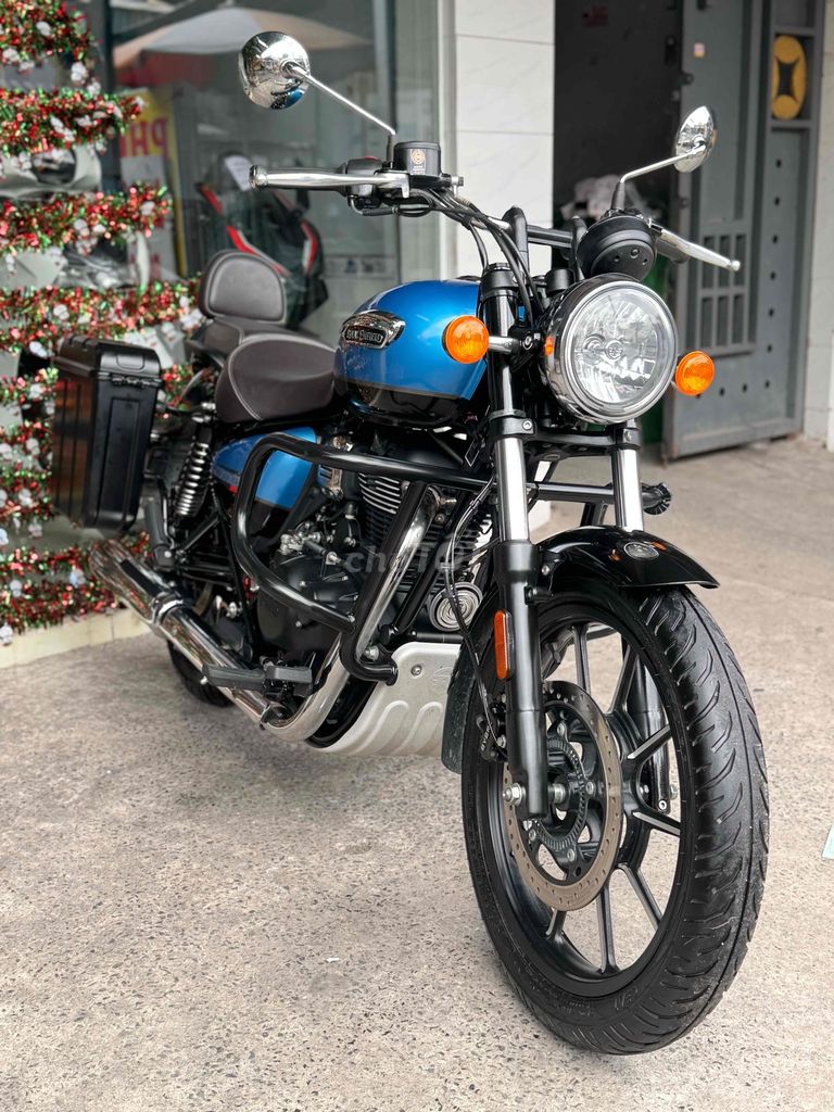 Royal Enfield Meteor 350 2023 Xanh dương 10000 km. Mua bán Xe máy tại Quận Bình Tân Tp Hồ Chí Minh được đăng bởi Việt Motor Bình Tân hình 2