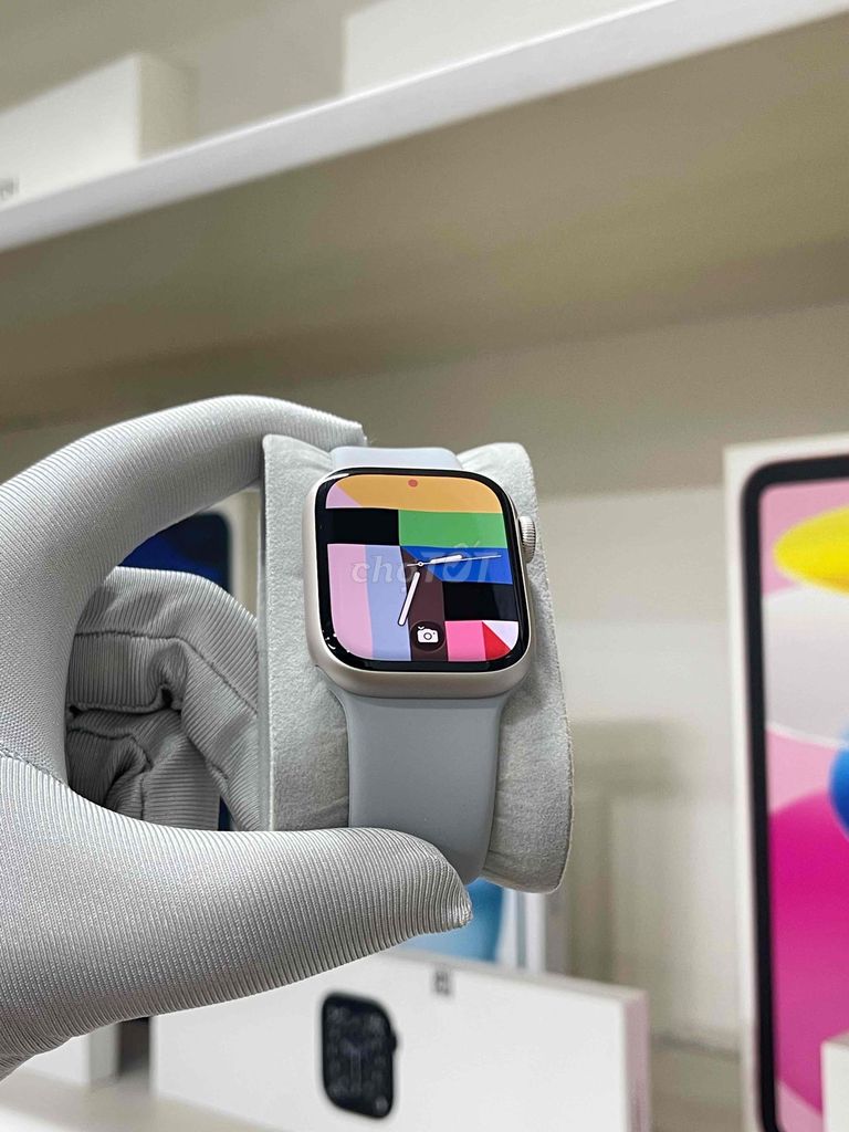 Apple Watch Series 9 Starlight 41mm. Mua bán Thiết bị đeo thông minh tại Quận Cầu Giấy Hà Nội được đăng bởi Dương Quí hình 1