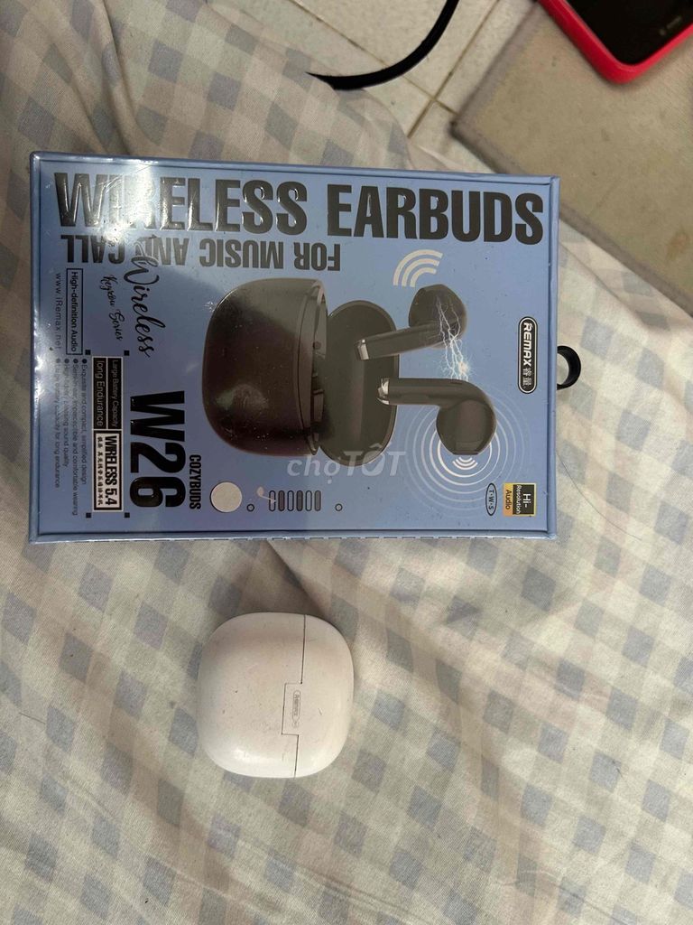 Tai nghe Bluetooth Remax W26 Đen. Mua bán Tivi, Âm thanh tại Quận Ba Đình Hà Nội được đăng bởi Long nguyễn hình 1