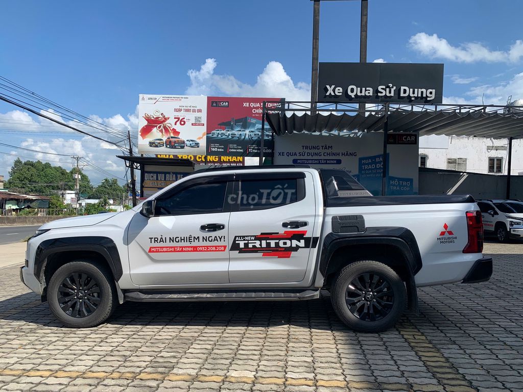 Mitsubishi Triton 2024 Trắng 30.000km. Mua bán Ô tô tại Quận Tân Phú Tp Hồ Chí Minh được đăng bởi Hoanganh Nguyendinh hình 2