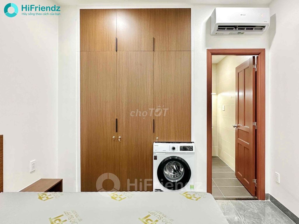 Căn hộ mini full nội thất cao cấp máy giặt riêng siêu đẹp ở Tân Bình