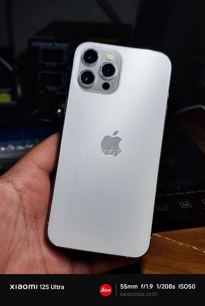 Apple iPhone 12 Pro Max 128GB Trắng. Mua bán Điện thoại tại Thành phố Bà Rịa Bà Rịa - Vũng Tàu được đăng bởi Nguyễn Nhật hình 1