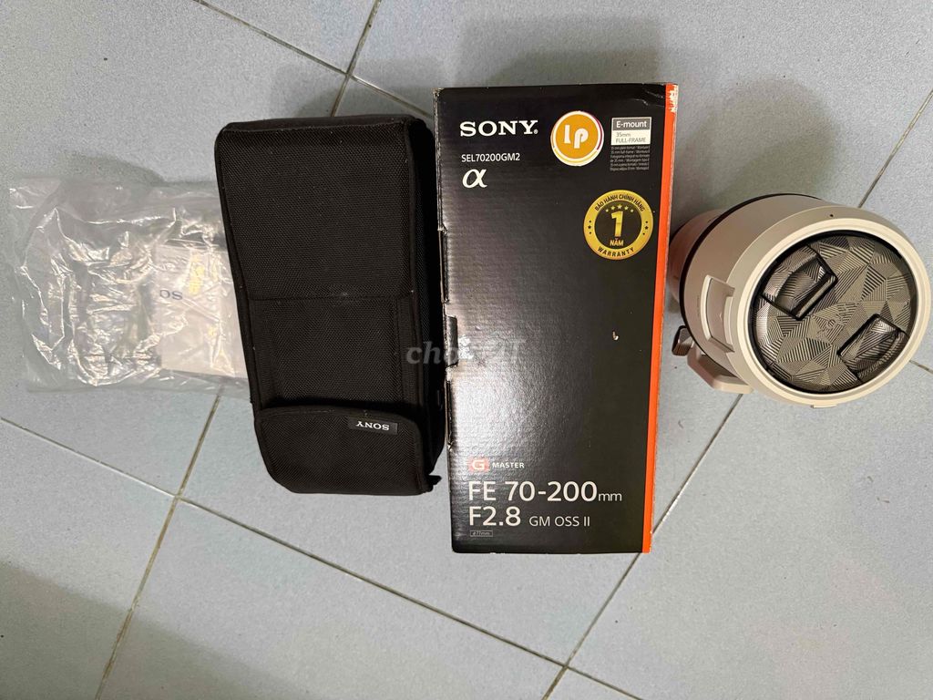 Ống kính Sony SEL70200GM2 Trắng Đã hết bảo hành. Mua bán Máy ảnh, Máy quay tại Thành phố Biên Hòa Đồng Nai được đăng bởi Khánh hình 1