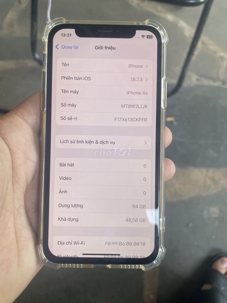 iPhone Xs 64GB Vàng Đã sử dụng. Mua bán Điện thoại tại Thành phố Buôn Ma Thuột Đắk Lắk được đăng bởi Tên chưa cung cấp hình 1