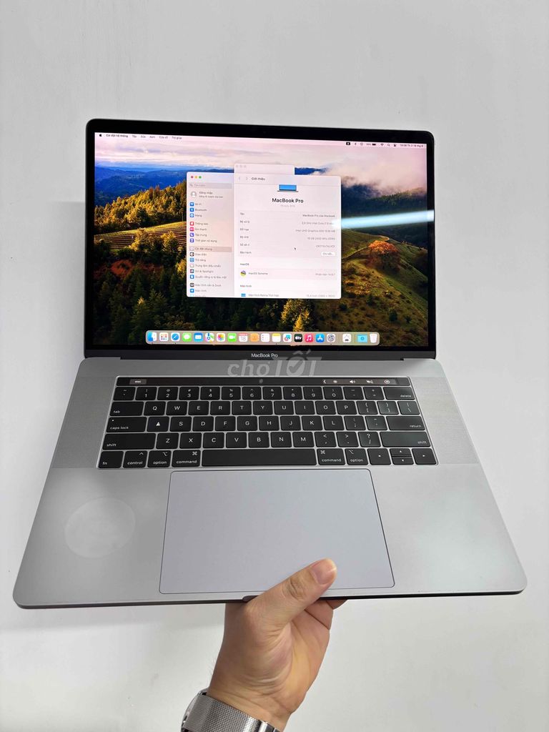 Apple Macbook Pro 2019 i7 15 inch 16GB/256GB có BH. Mua bán Laptop tại Quận 3 Tp Hồ Chí Minh được đăng bởi Tiến Đat  hình 1