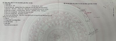 Bán đất 2 MT, sau lưng trường học, sát TP Mới, giá đầu tư, tặng GPXD. Mua bán đất tại Thành phố Thủ Dầu Một Bình Dương được đăng bởi An Nam