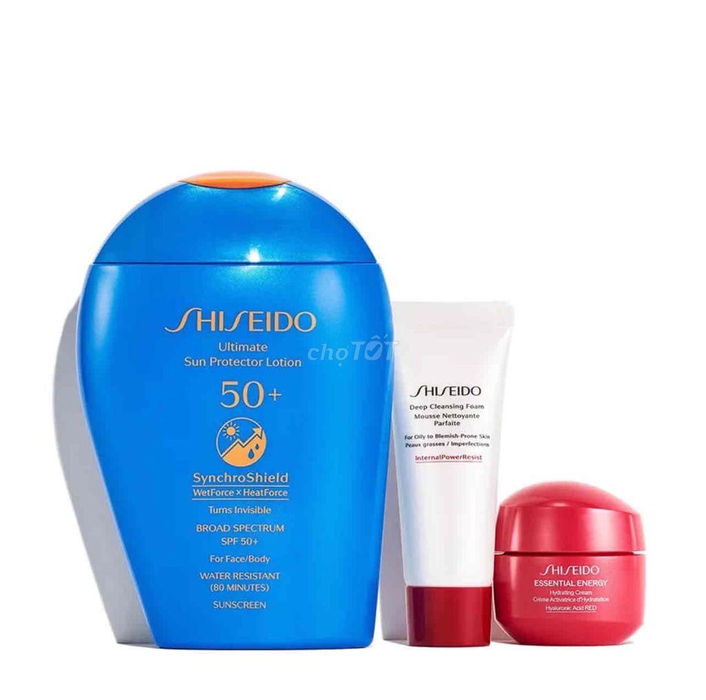 Set Kem Chống Nắng Shiseido Ultimate Sun Protectio