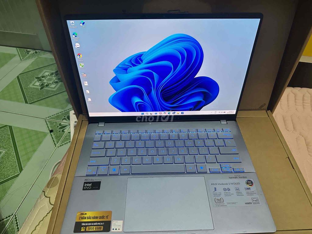 cần bán asus vivobooks 14 oled S5406MA. Mua bán Laptop tại Huyện Cái Bè Tiền Giang được đăng bởi Anh Huỳnh hình 1