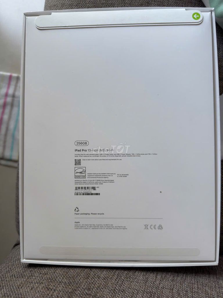 Apple iPad Pro M5 13 inch 256GB. Mua bán Máy tính bảng tại Quận 4 Tp Hồ Chí Minh được đăng bởi Dung Dang hình 1