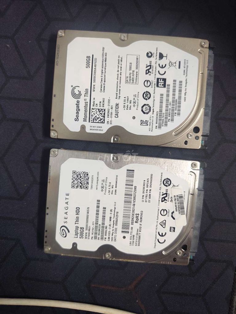 Ổ cứng HDD Seagate 500GB 2.5 . Mua bán Linh kiện (RAM, Card...) tại Quận 11 Tp Hồ Chí Minh được đăng bởi TA hình 1