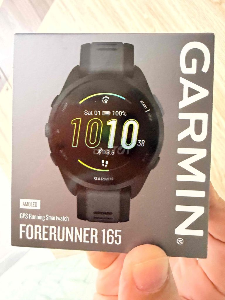 Garmin Forerunner 165 Đen. Mua bán Thiết bị đeo thông minh tại Quận 7 Tp Hồ Chí Minh được đăng bởi Minh hình 1