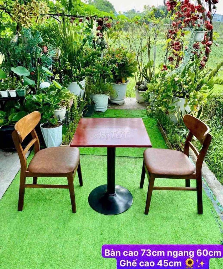 Mình cần thanh lý 2 bộ bàn ghế caffe🍀 🌻. Mua bán Bàn ghế tại Huyện Bình Chánh Tp Hồ Chí Minh được đăng bởi Tú Nam hình 1