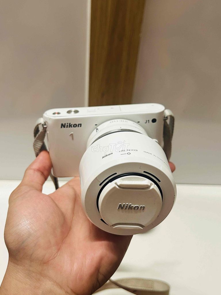 Máy ảnh Nikon J1 Trắng Đã sử dụng. Mua bán Máy ảnh, Máy quay tại Quận Hải Châu Đà Nẵng được đăng bởi Việt Thanh Apple House  hình 1